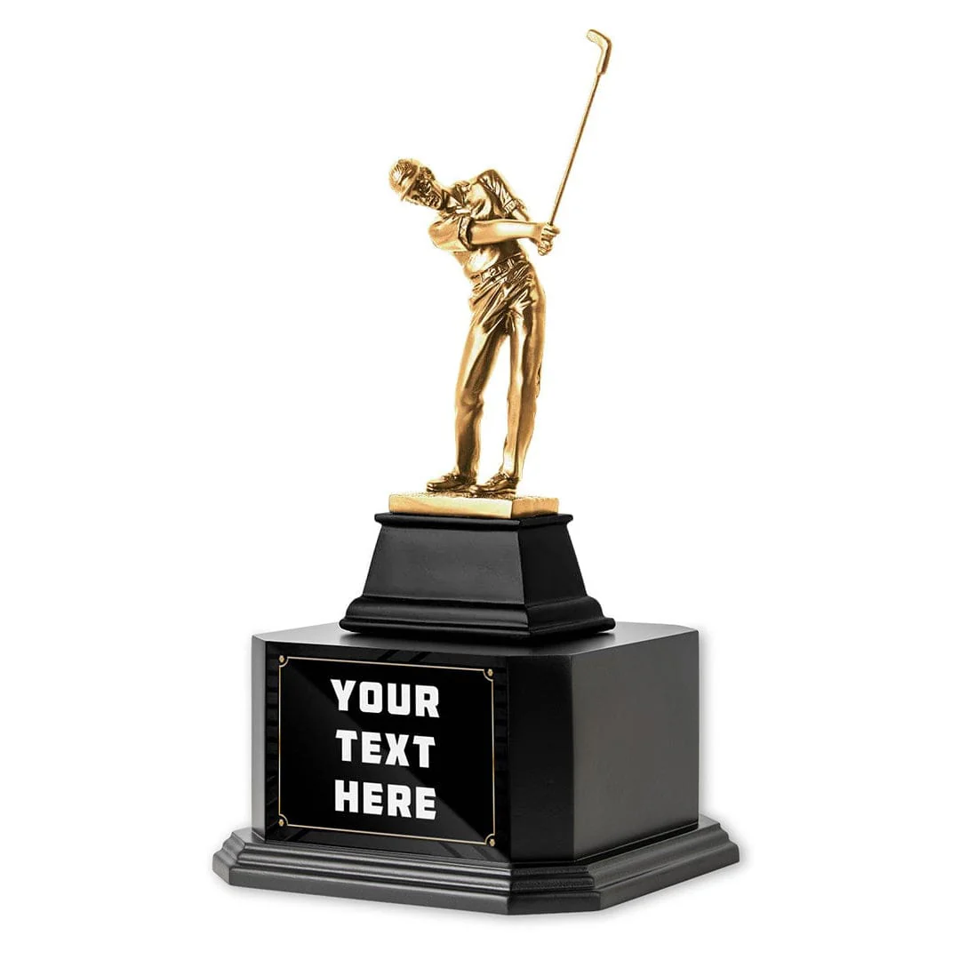 Custom Golf Square Base Trophy