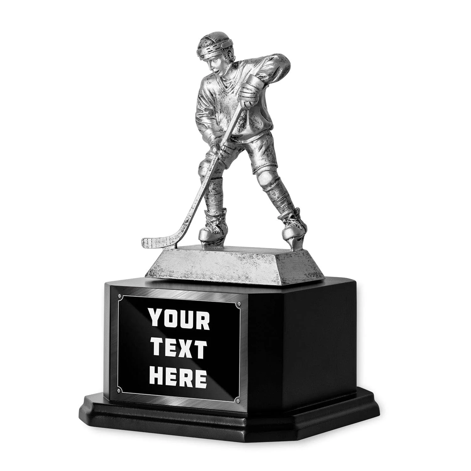 Custom Hockey Square Base Trophy - Image 2