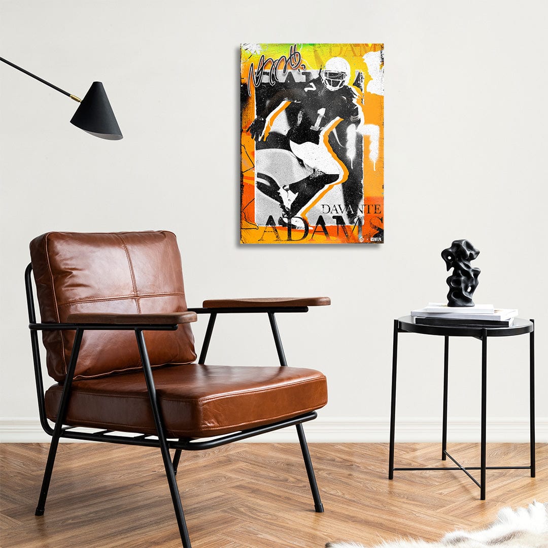 Davante Adams Signature Graffiti - Metal Wall Art - Image 3