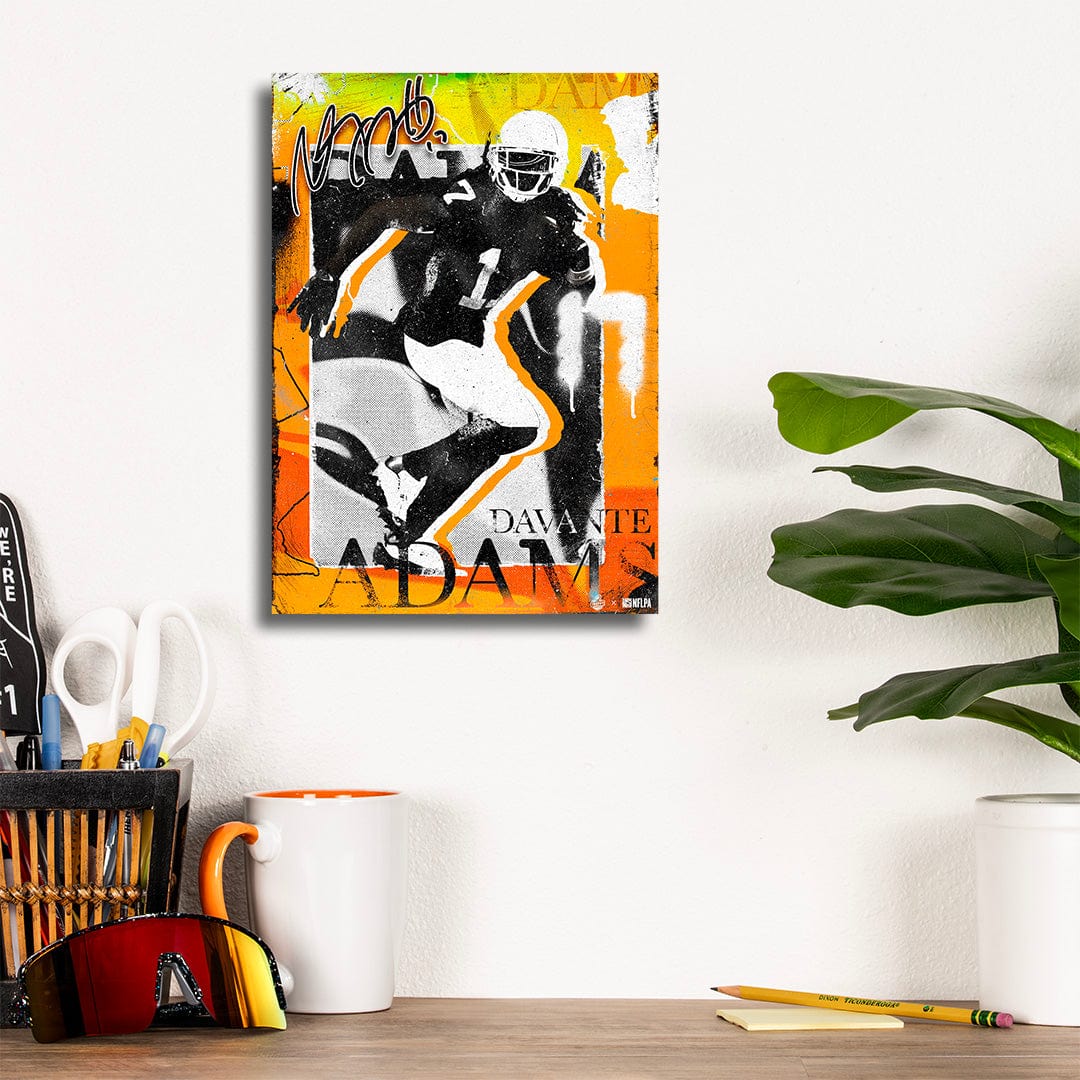 Davante Adams Signature Graffiti - Metal Wall Art - Image 7