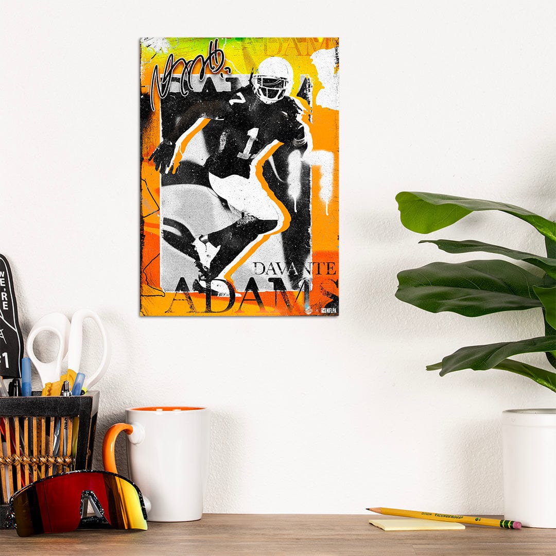 Davante Adams Signature Graffiti - Metal Wall Art - Image 8