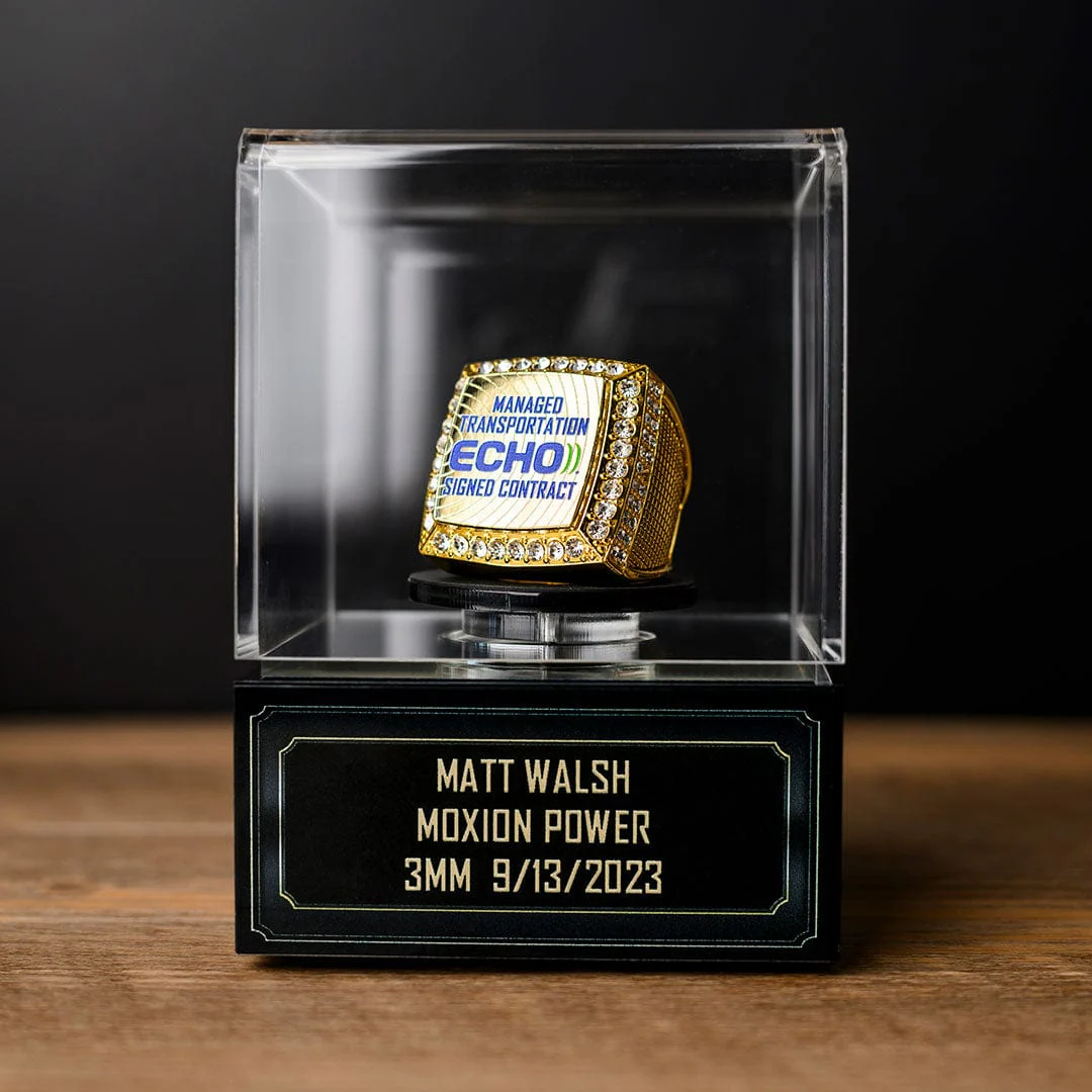 Design Your Own  Championship Ring Spinning Display Case - Image 4