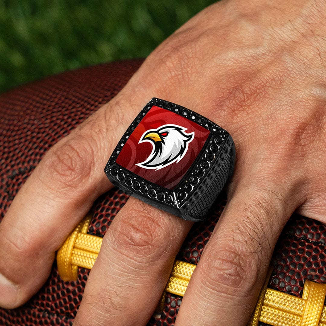 Design Your Own Custom Championship Ring - Gunmetal - Image 2