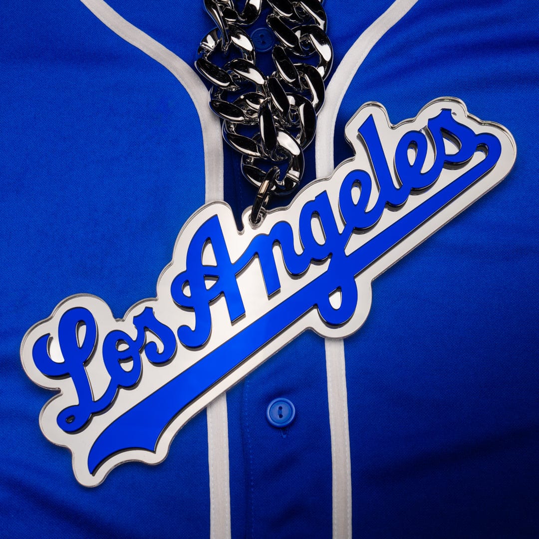 Los Angeles Dodgers Script Logo MLB Chromatic Turnover Chain - Image 4