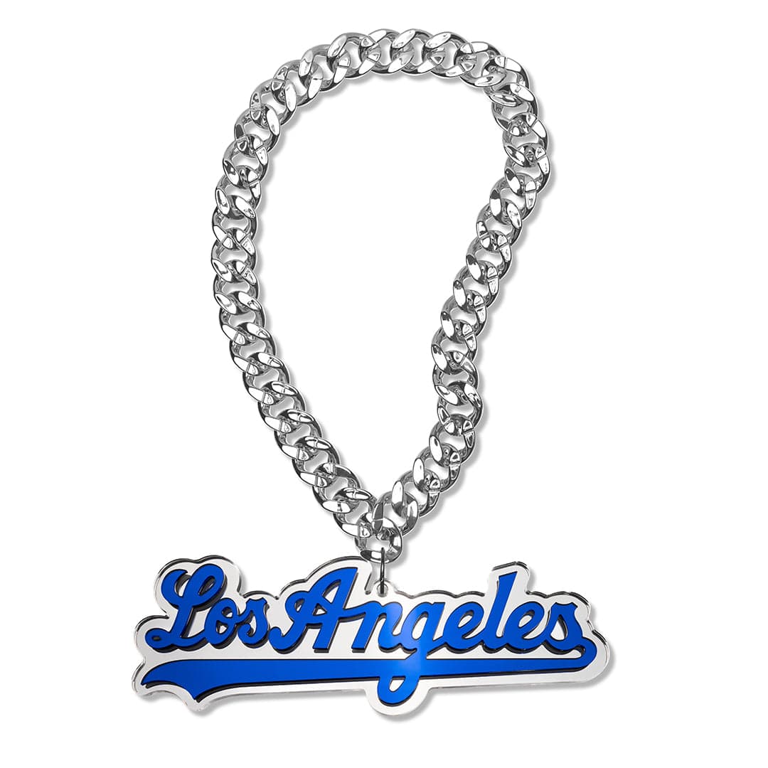 Los Angeles Dodgers Script Logo MLB Chromatic Turnover Chain - Image 6