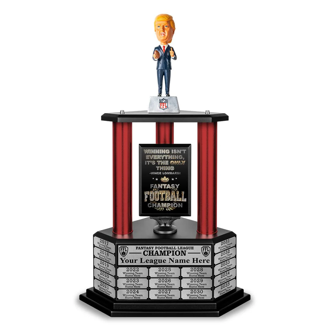 26"-36" El Presidente Perpetual Fantasy Football Trophy - Image 10