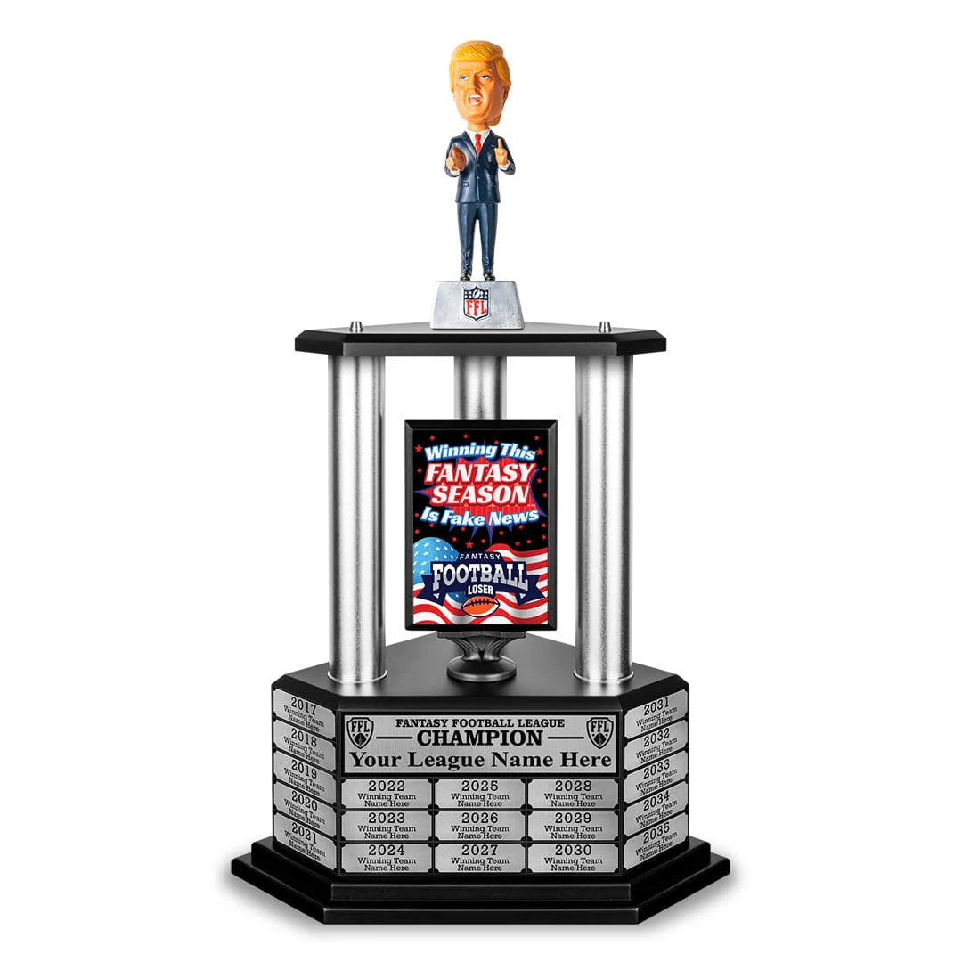 26"-36" El Presidente Perpetual Fantasy Football Trophy - Image 12