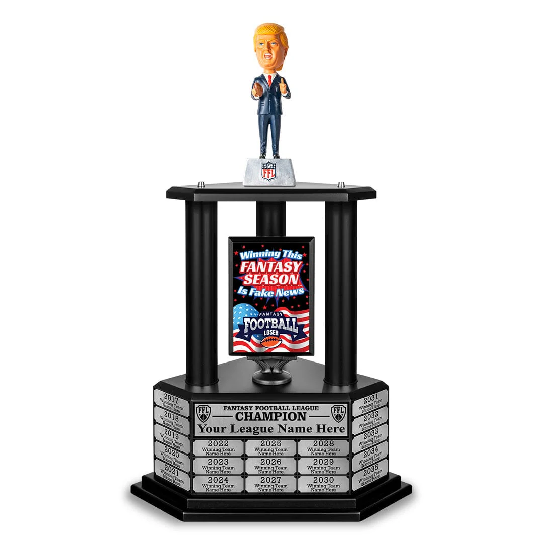 26"-36" El Presidente Perpetual Fantasy Football Trophy - Image 18