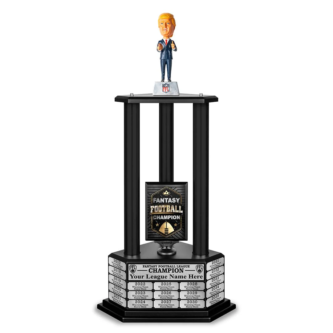 26"-36" El Presidente Perpetual Fantasy Football Trophy - Image 22