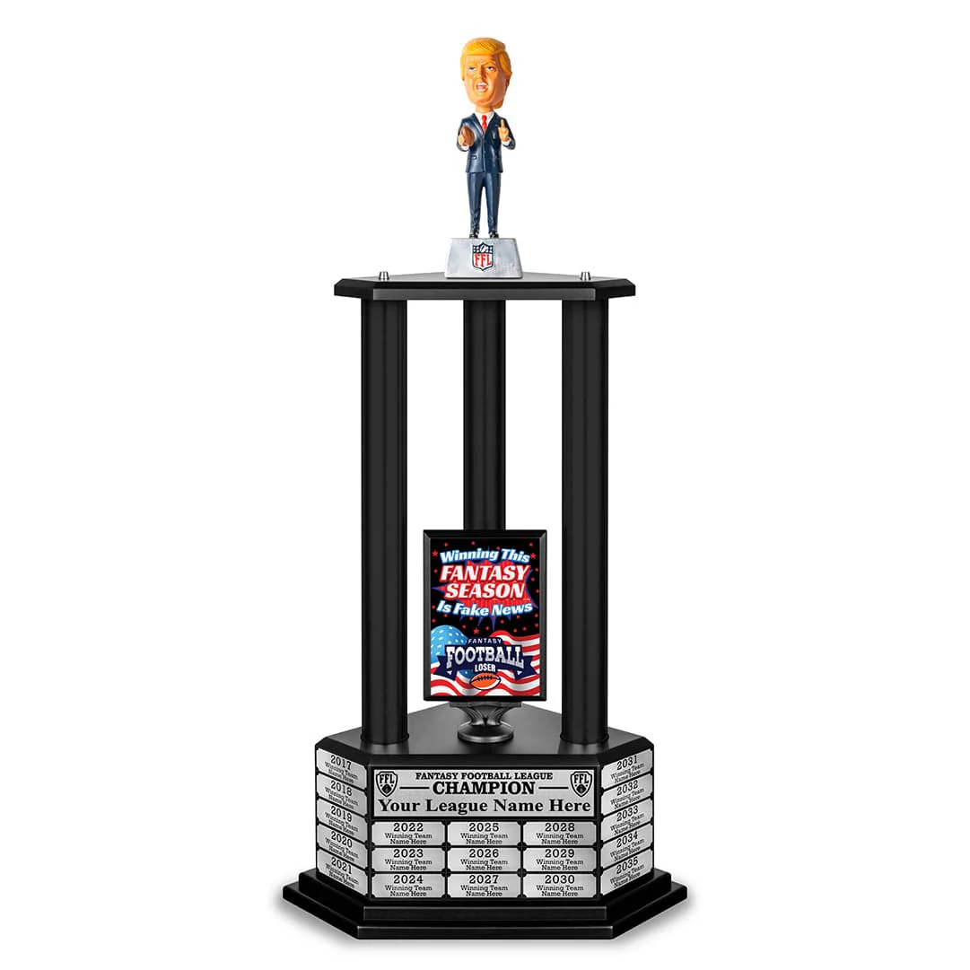 26"-36" El Presidente Perpetual Fantasy Football Trophy - Image 23