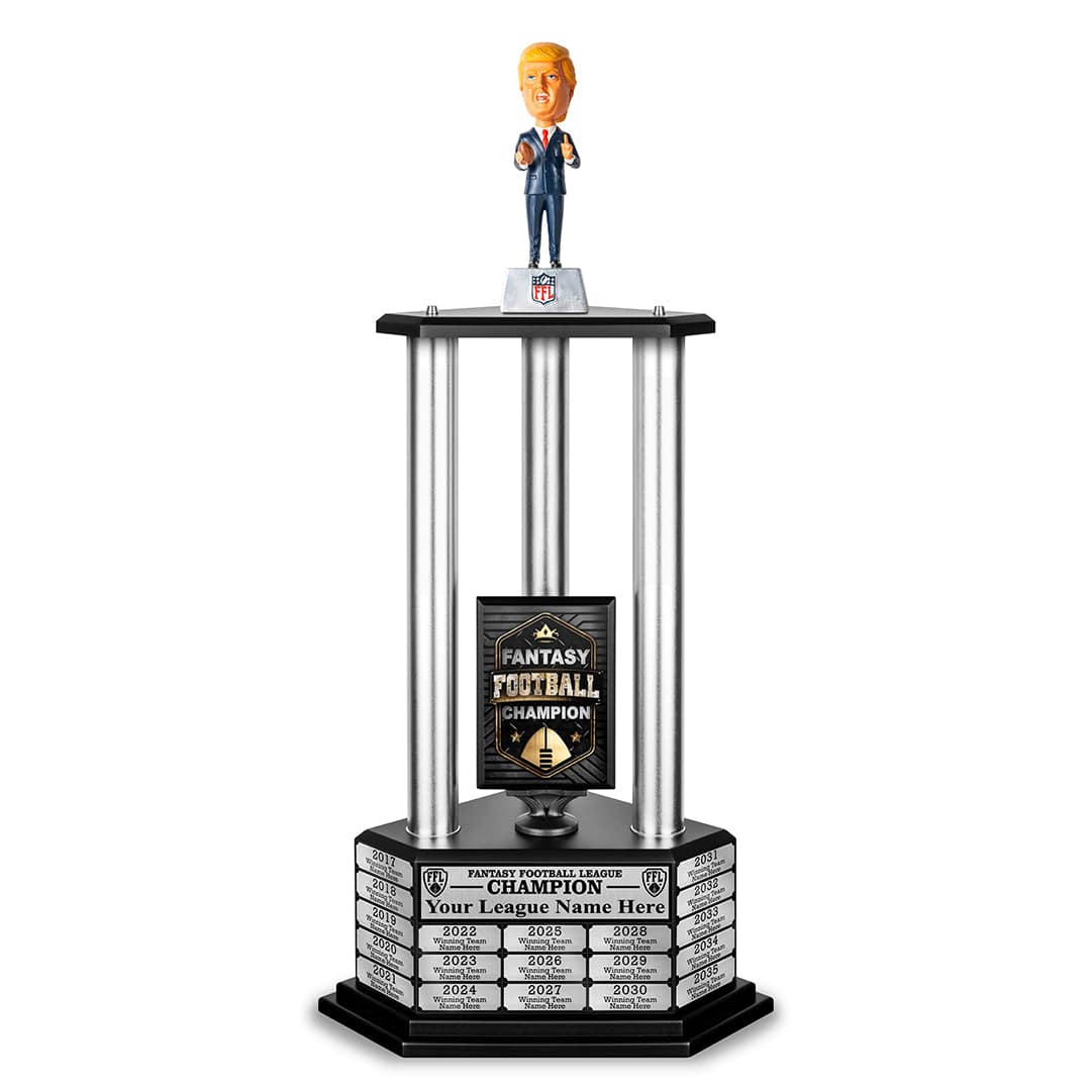 26"-36" El Presidente Perpetual Fantasy Football Trophy - Image 27