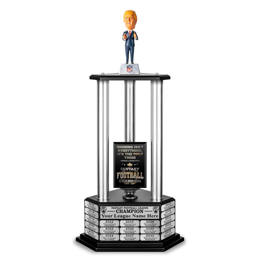 26"-36" El Presidente Perpetual Fantasy Football Trophy - Image 28