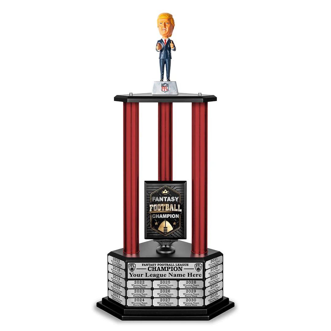 26"-36" El Presidente Perpetual Fantasy Football Trophy - Image 35