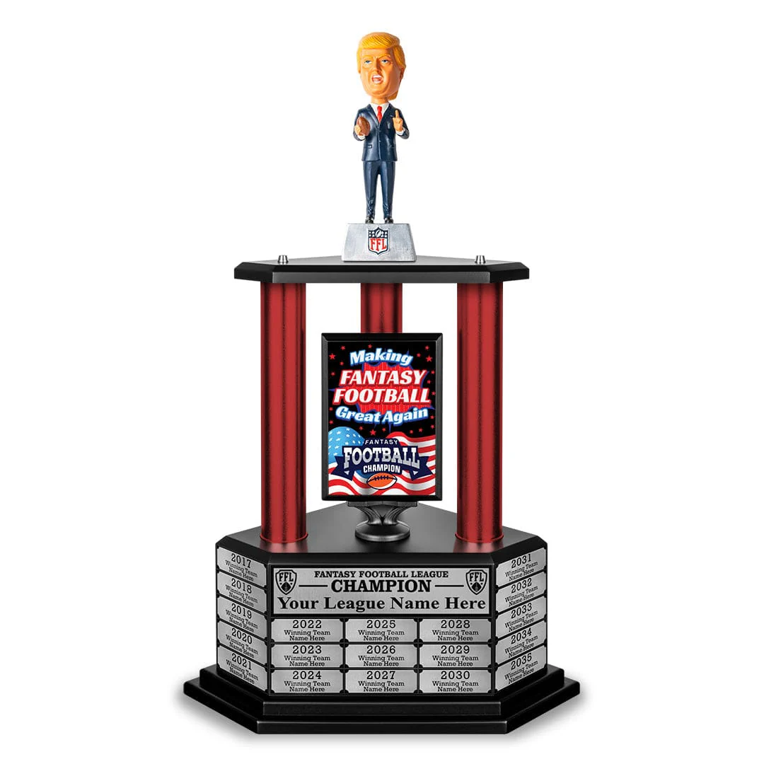 26"-36" El Presidente Perpetual Fantasy Football Trophy - Image 8