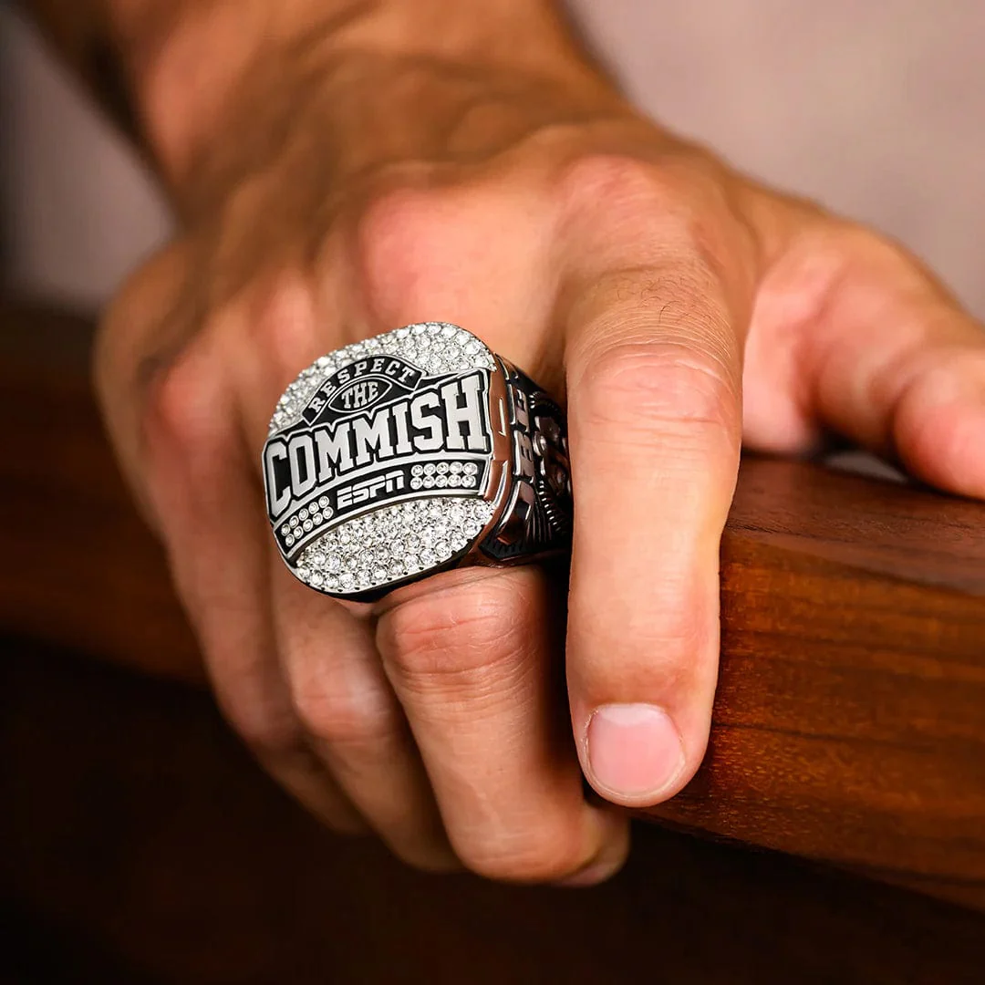 Respect the Commish Ring + 2026 ESPN Draft Board Kit - Image 8