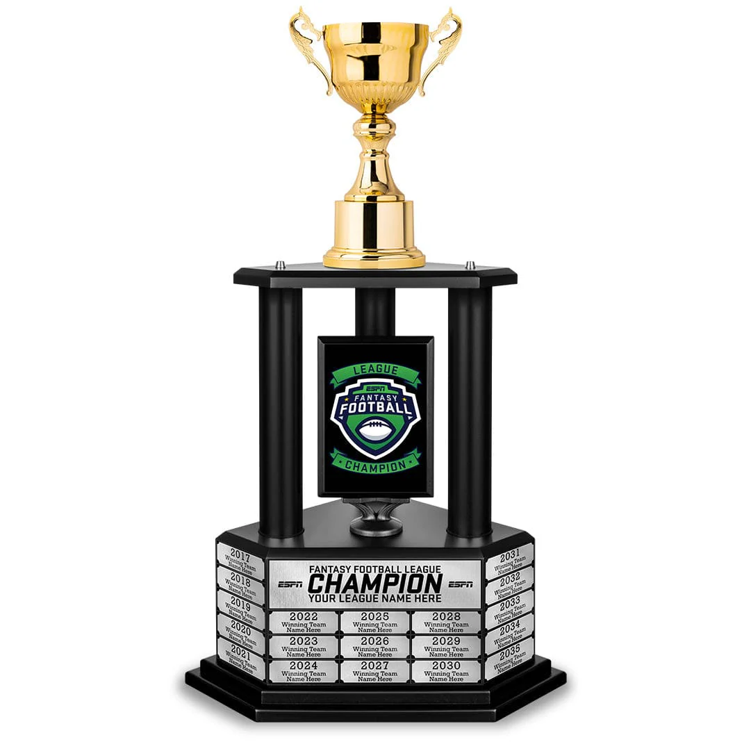 Perpetual ESPN Fantasy Football Championship Trophy - Image 10