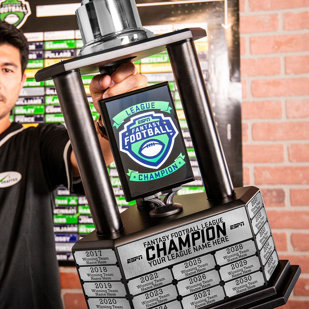 Perpetual ESPN Fantasy Football Championship Trophy - Image 2
