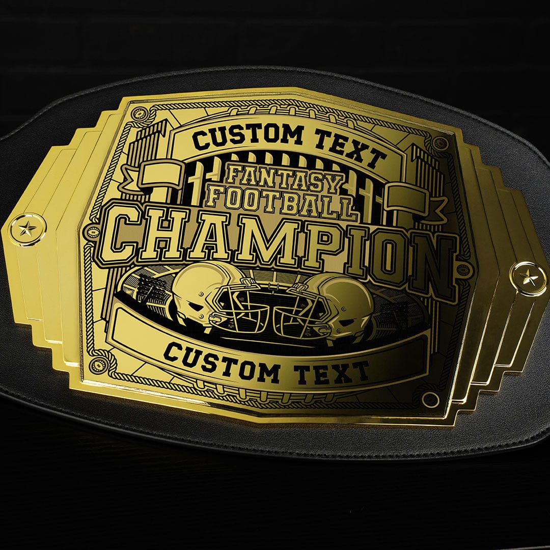 Fantasy Football 6lb Custom Championship Belt - Image 6