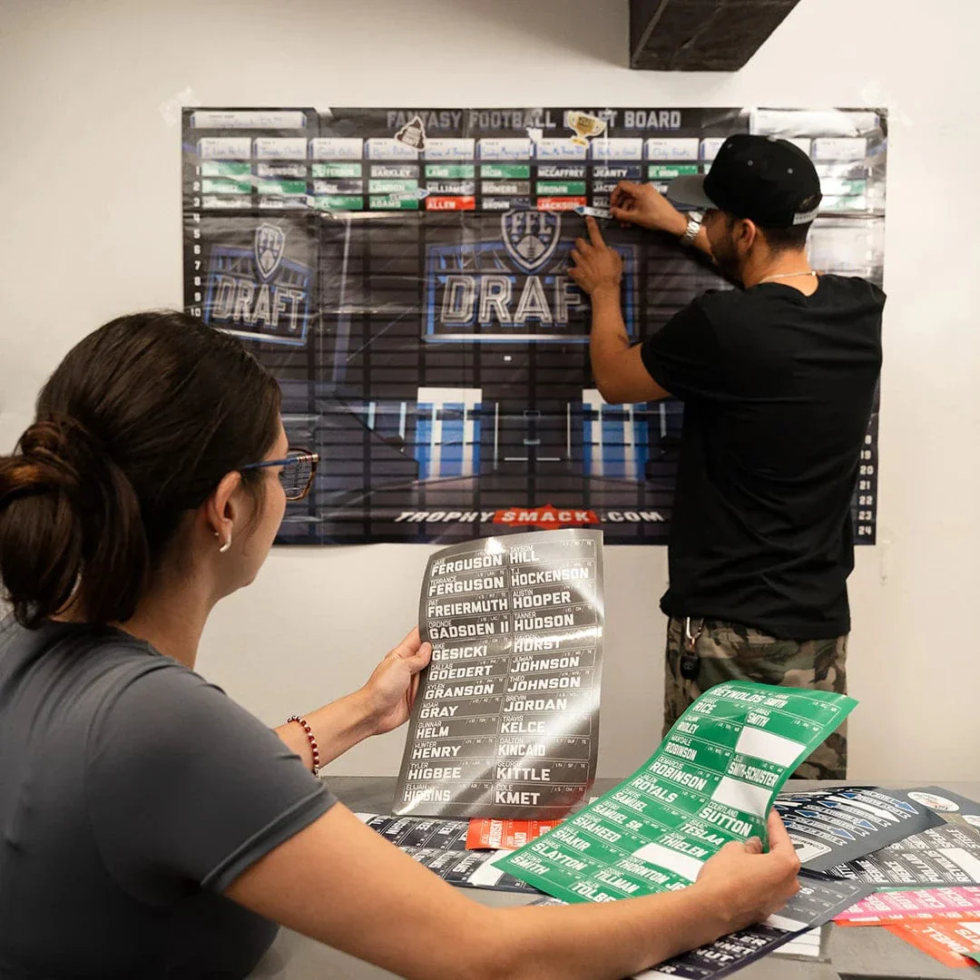 2026 Fantasy Football Draft Board Kit - 12, 10, 8 team - Image 6