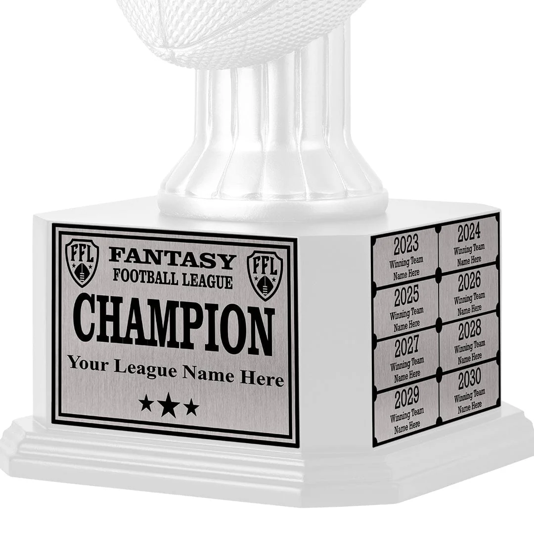 Amazon Redemption Square Base Trophy Engravings - Silver