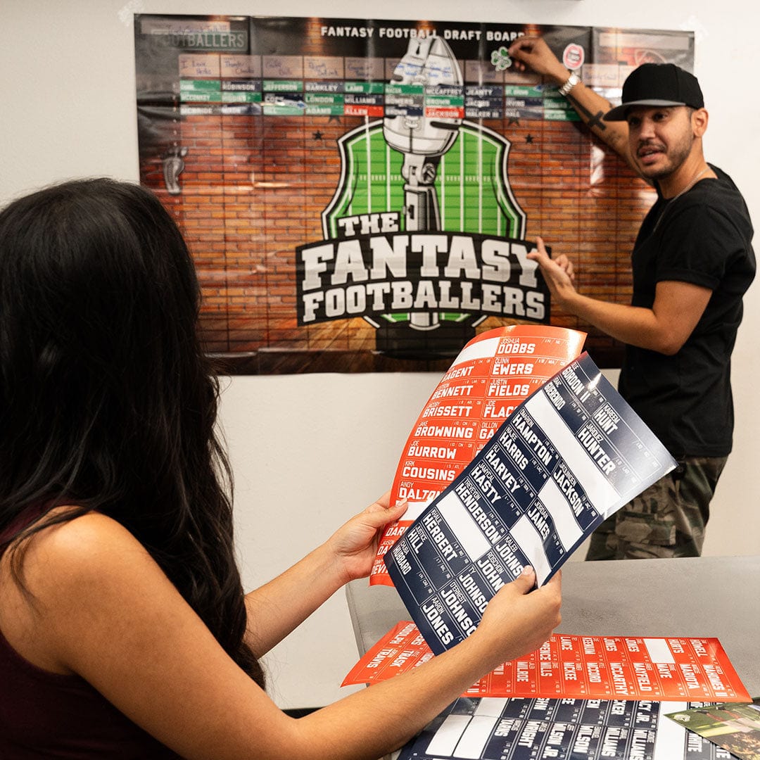 2026 Fantasy Footballers Draft Board Kit - 12, 10, 8 Team - Image 3