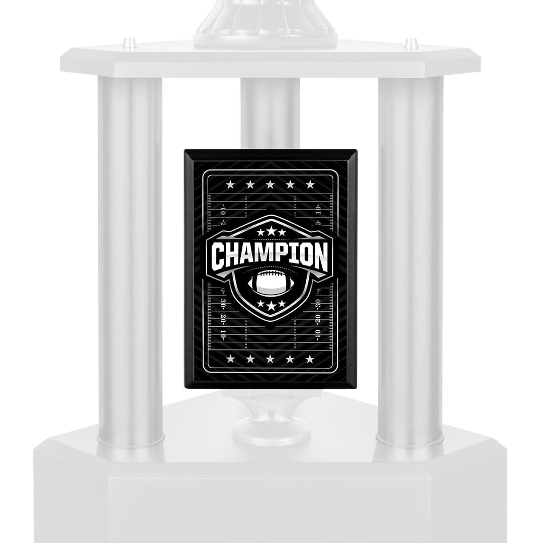 Football Champion Plaque