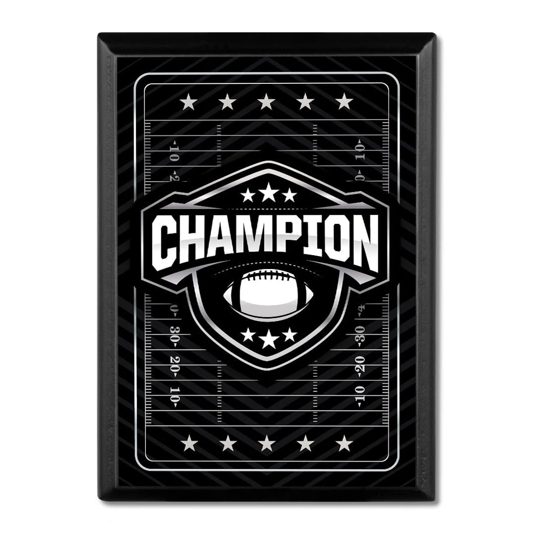 Football Champion Plaque - Image 2