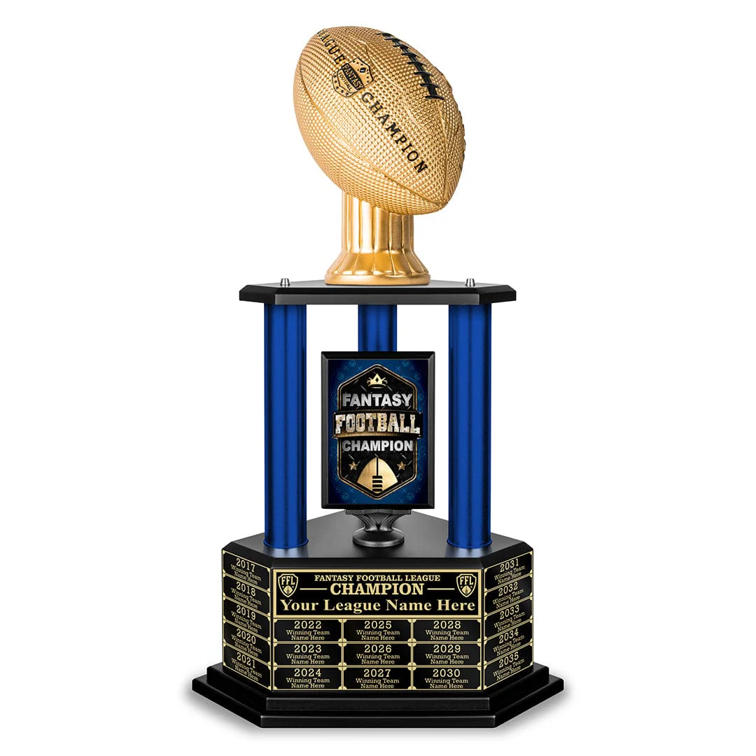 FootballGuys 26”-36” Fantasy Football Perpetual Trophy - Image 3