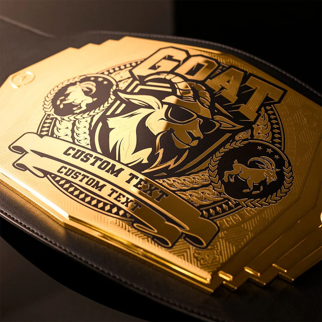 The GOAT 6lb Custom Championship Belt - Image 3