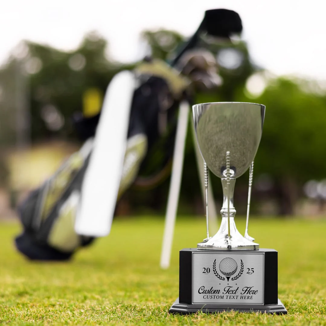 17" Golf Champion Club Trophy - Image 3