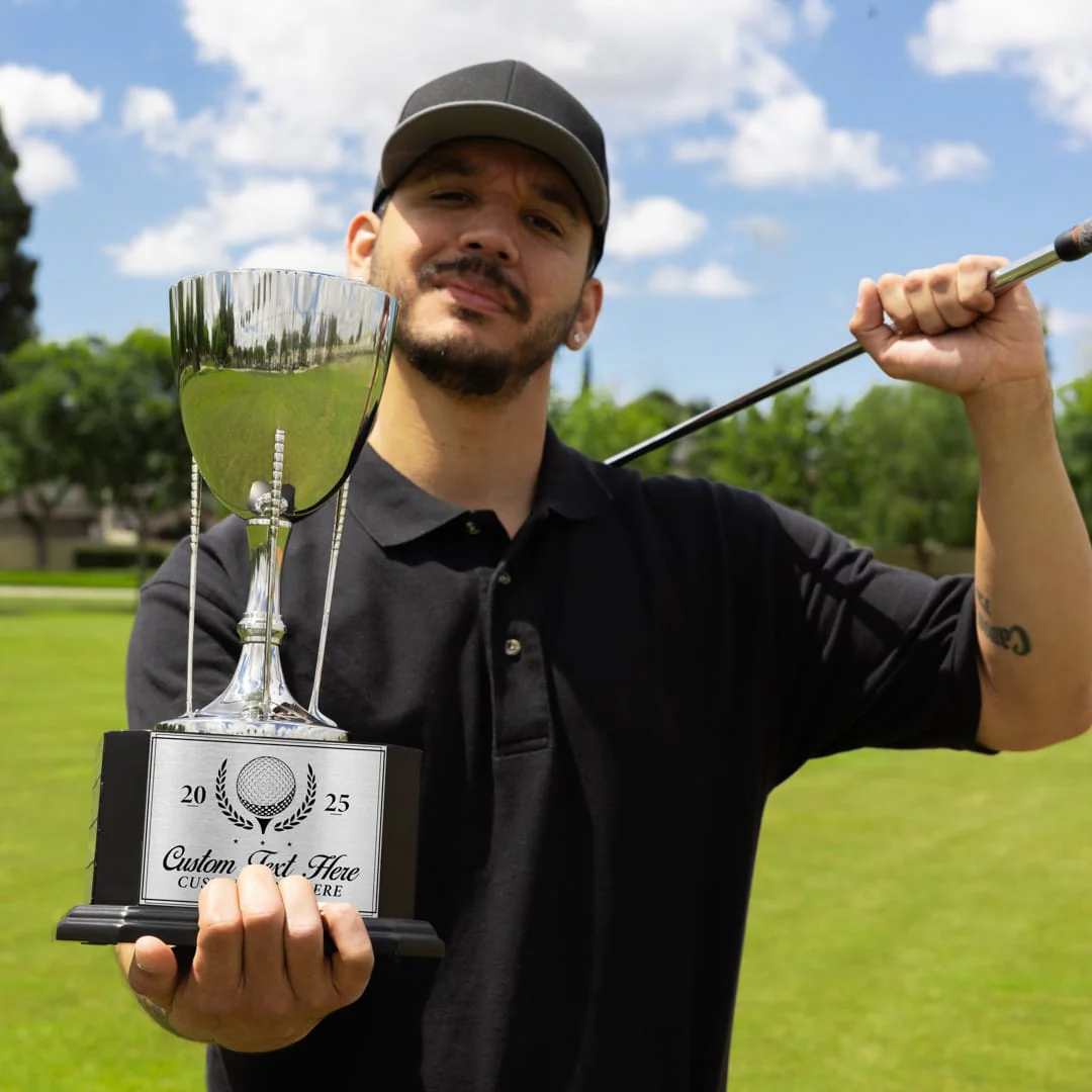 17" Golf Champion Club Trophy - Image 4