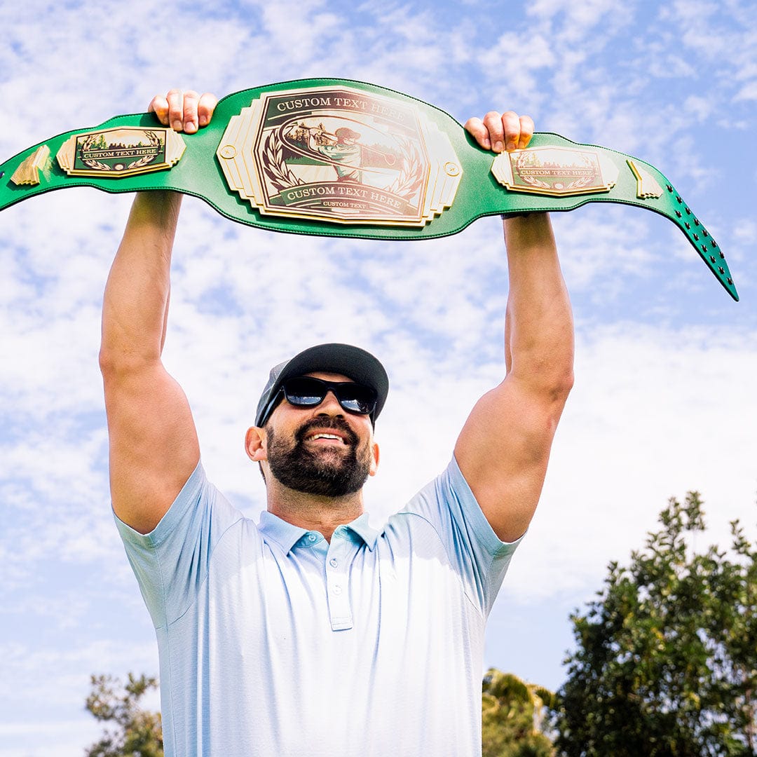 Golfer 6lb Custom Golf Championship Belt - Image 3