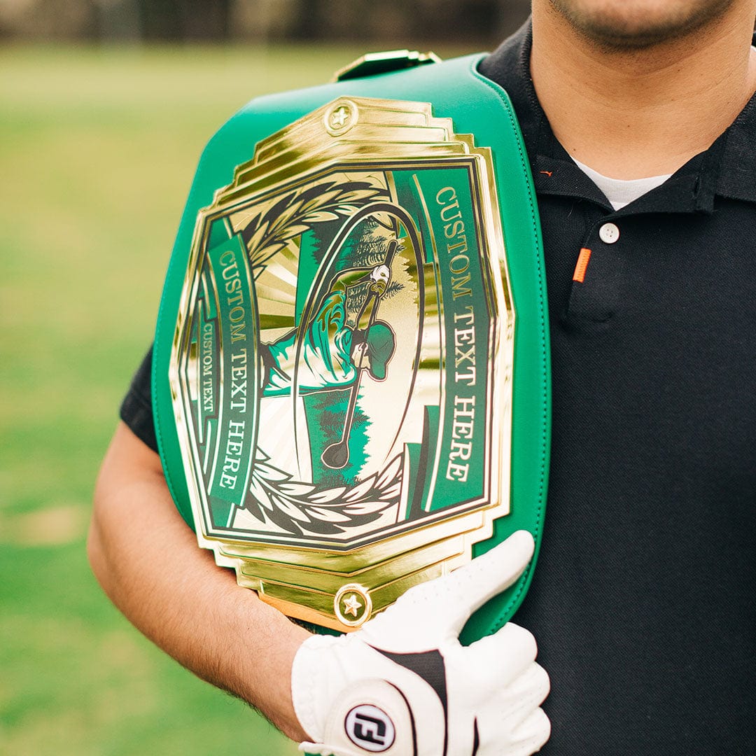 Golfer 6lb Custom Golf Championship Belt - Image 7