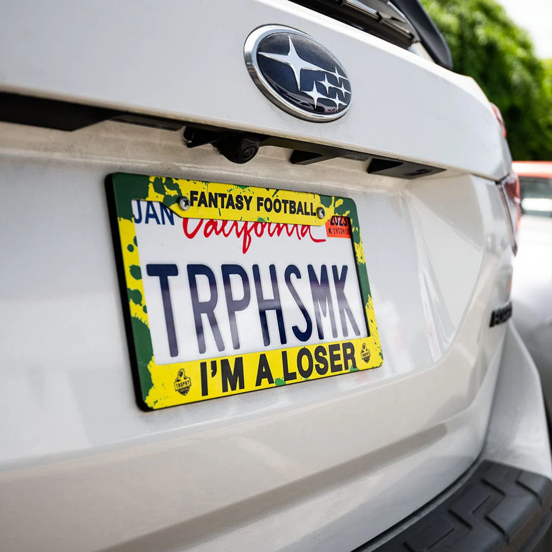 Loser Fantasy Football License Plate Frame - Image 2