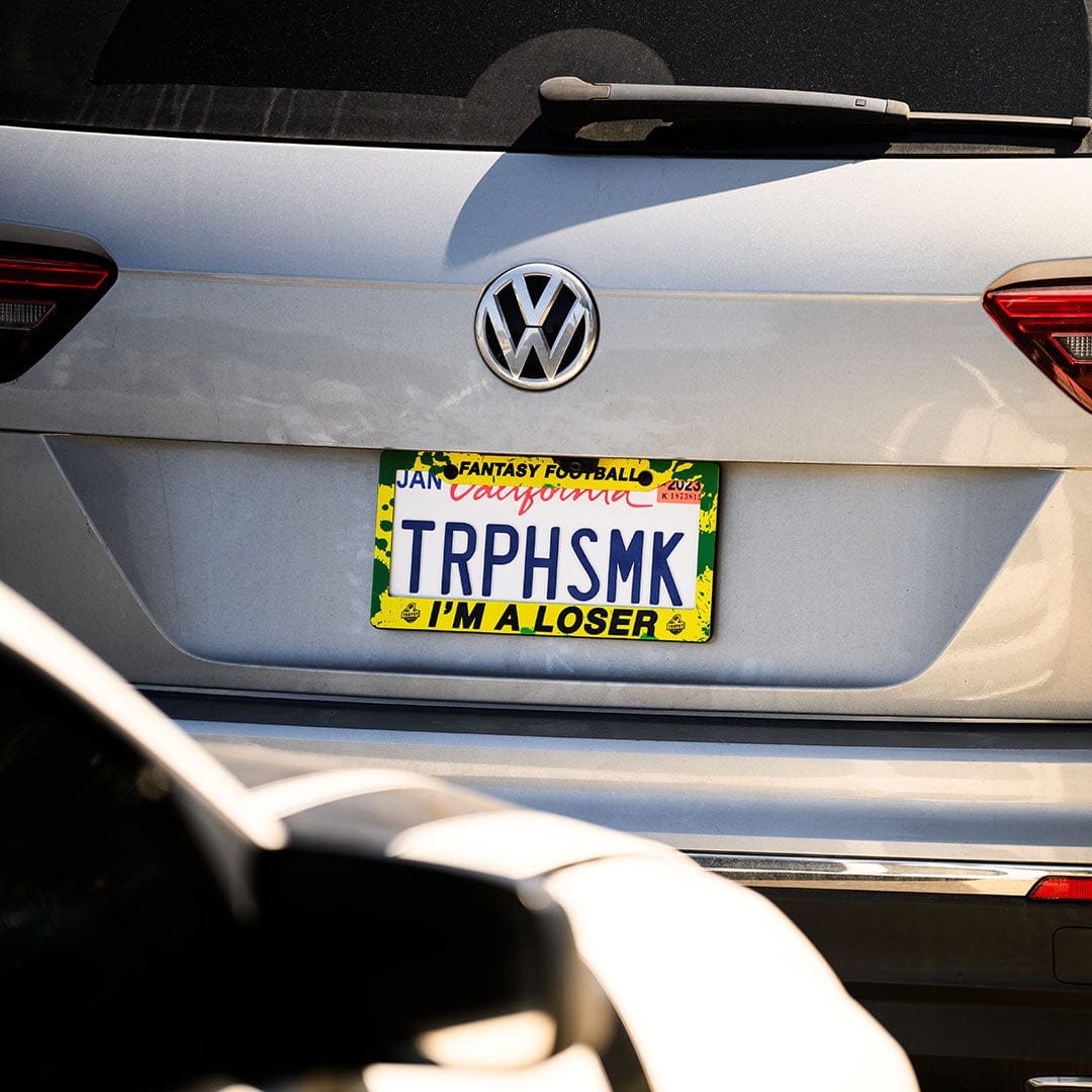 Loser Fantasy Football License Plate Frame - Image 3