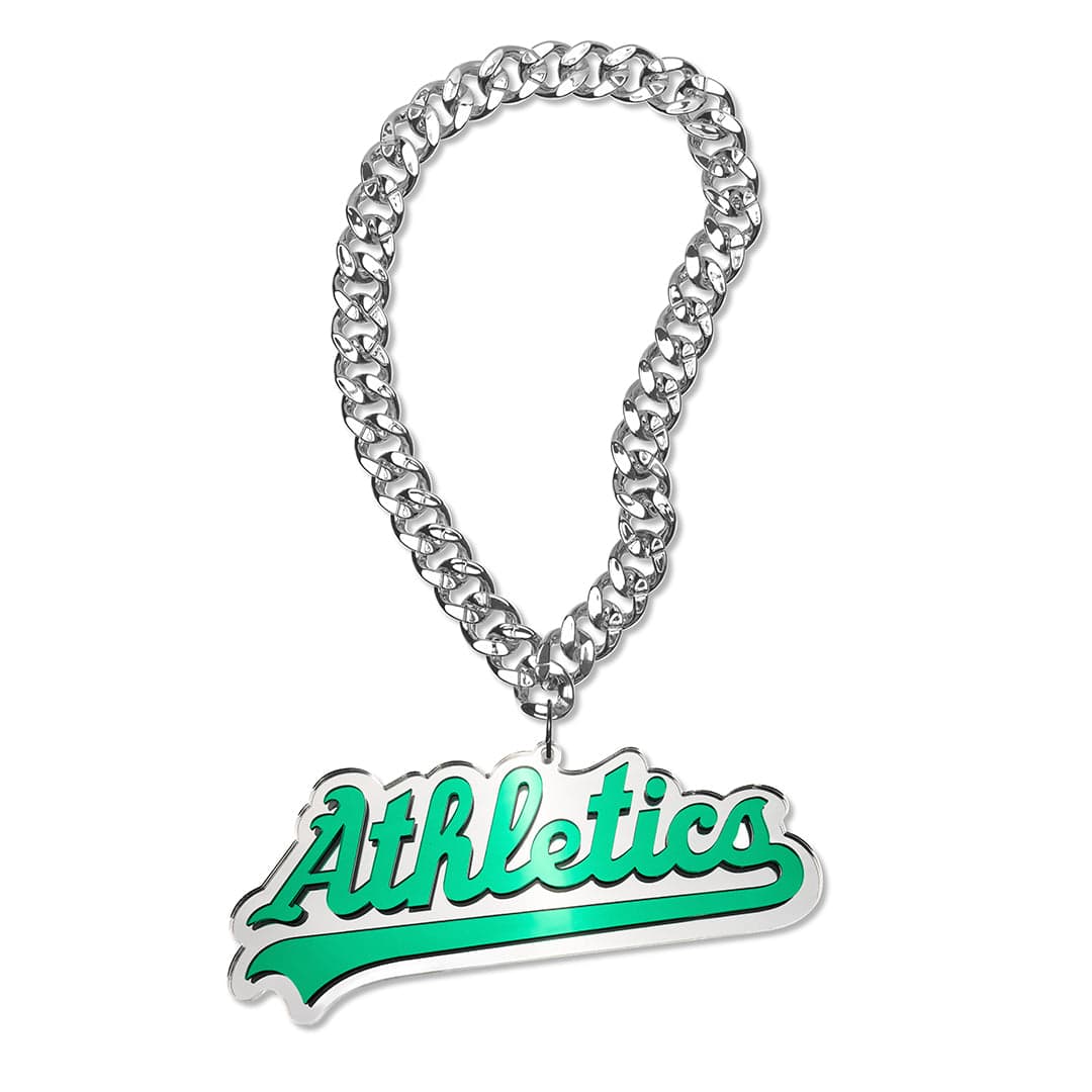 Las Vegas Athletics Script Logo MLB Chromatic Turnover Chain - Image 3