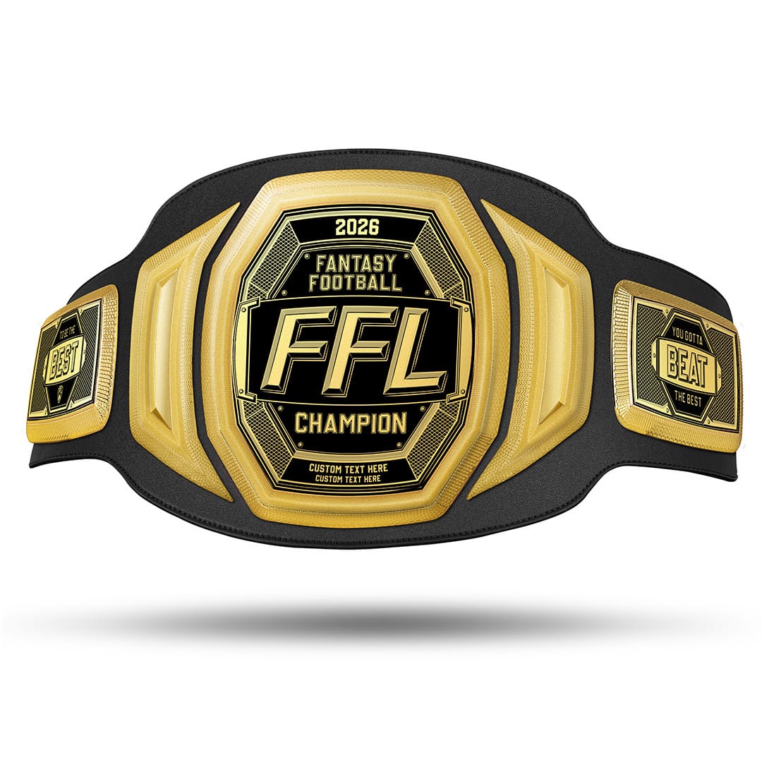 Legendary 6lb Fantasy Football Custom Championship Belt
