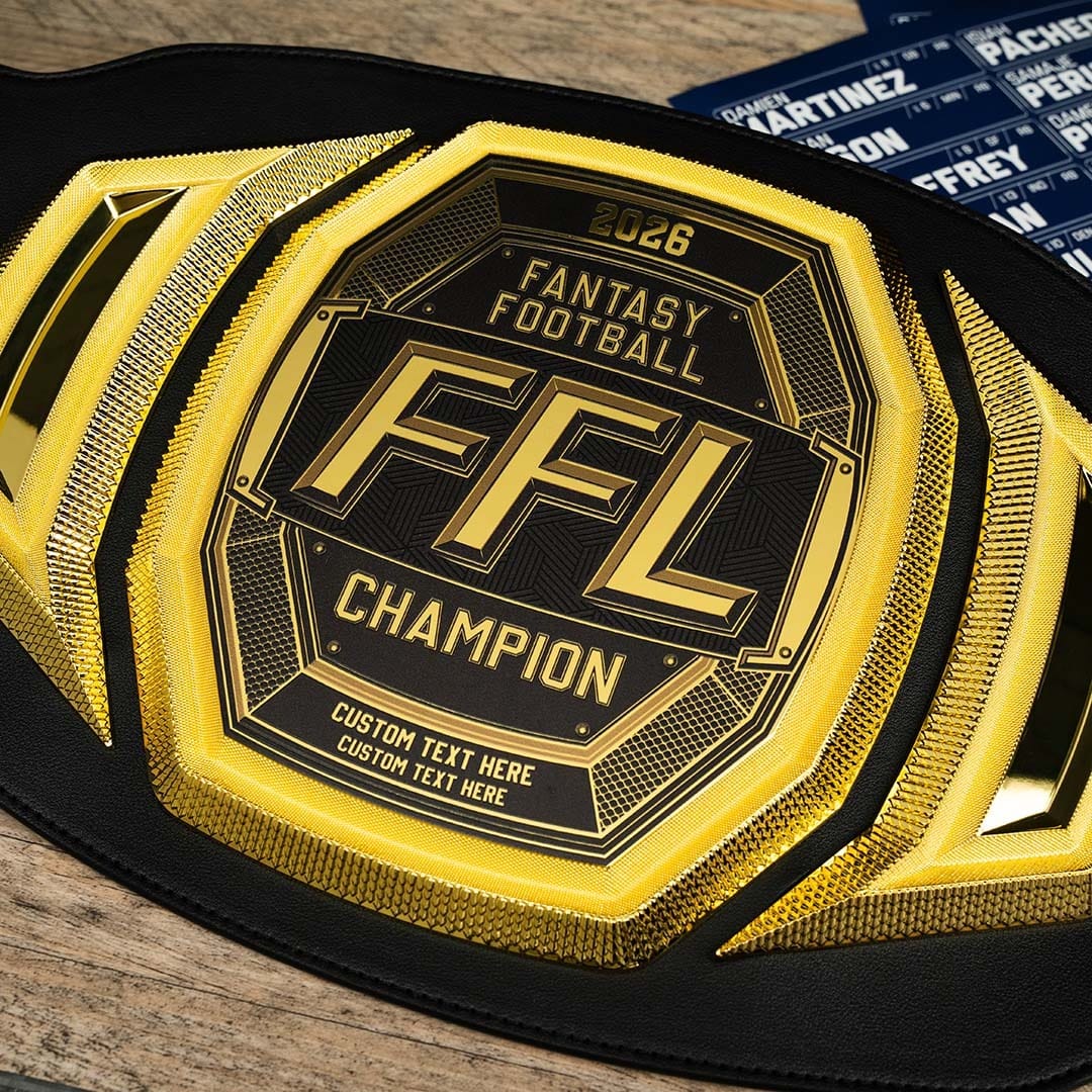 Legendary 6lb Fantasy Football Custom Championship Belt - Image 2