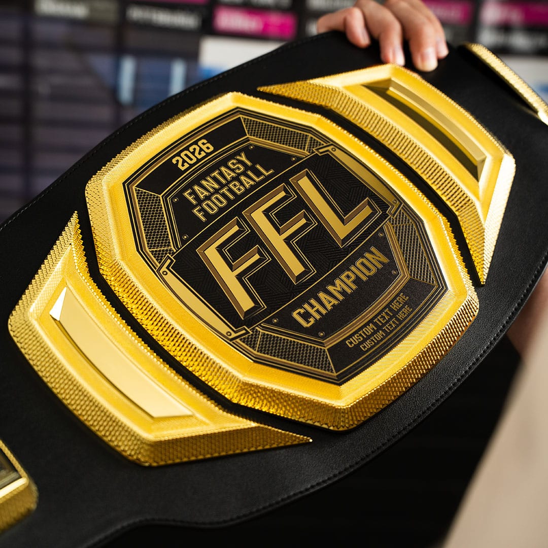 Legendary 6lb Fantasy Football Custom Championship Belt - Image 6