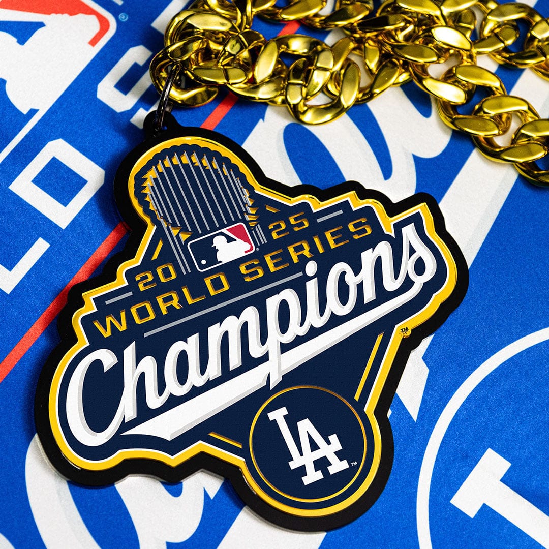 2025 Los Angeles Dodgers MLB World Series Champion Chromatic Turnover Chain - Image 4