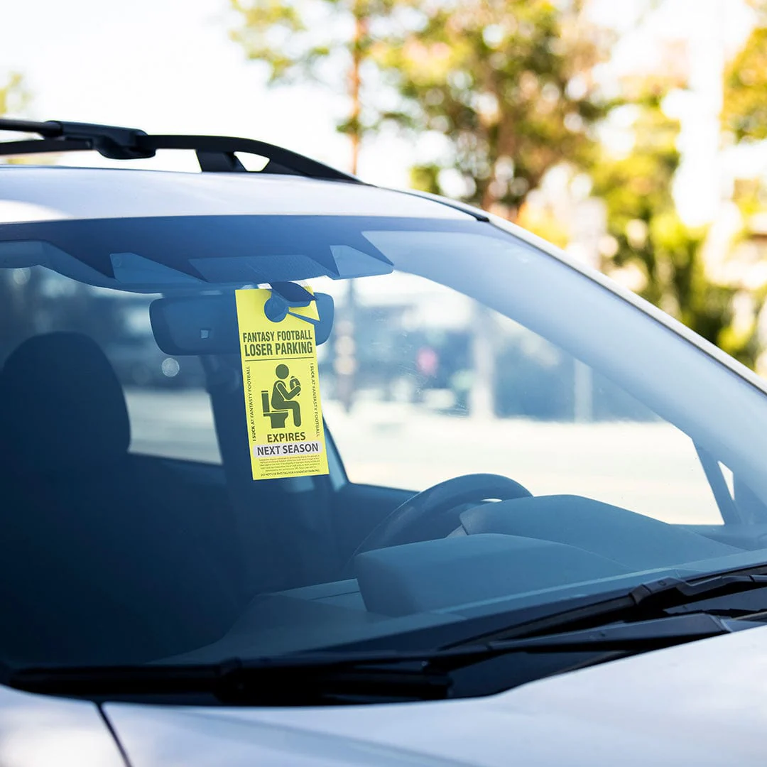 Fantasy Football Loser Parking Placard - Image 4