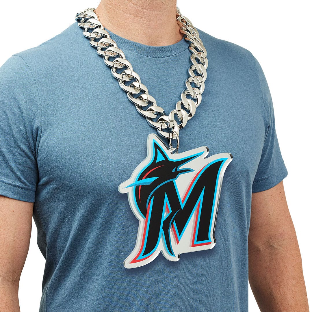 Miami Marlins MLB Chromatic Turnover Chain