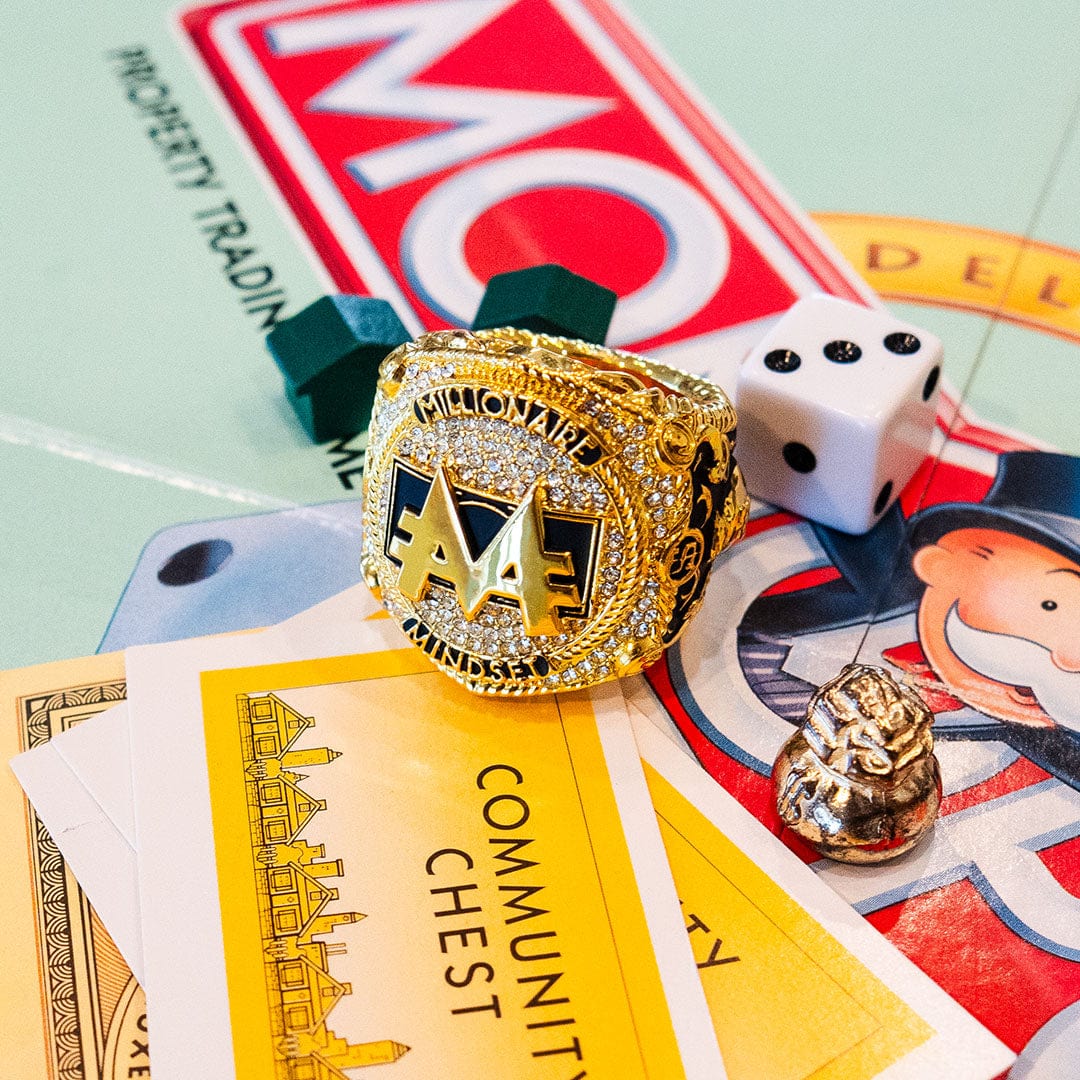 Monopoly Millionaire Mindset Championship Ring - Image 5