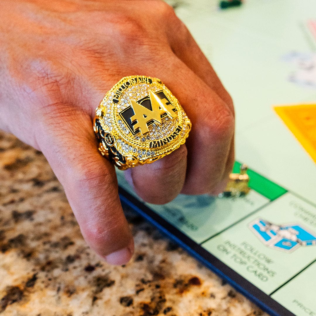 Monopoly Millionaire Mindset Championship Ring - Image 6