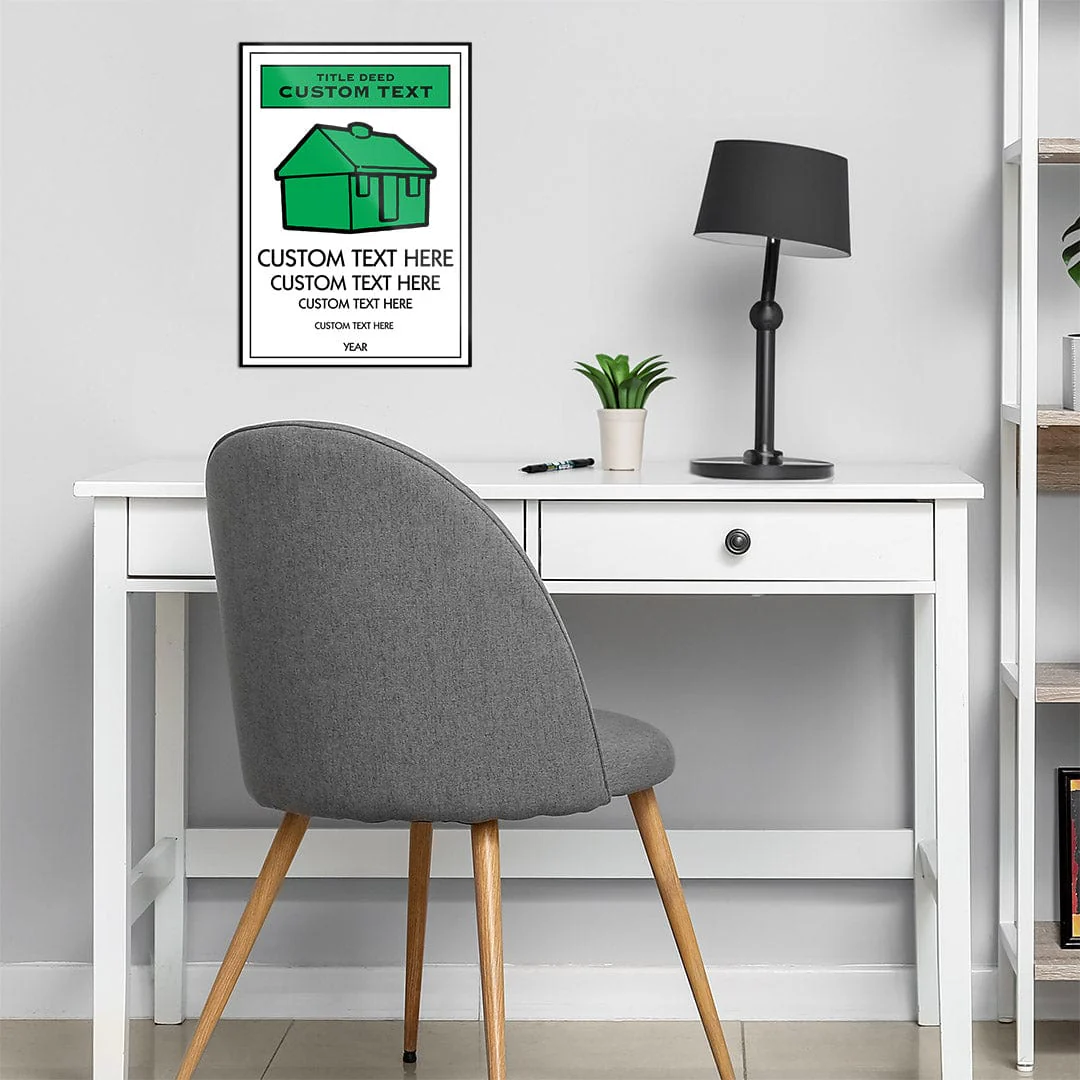 Monopoly Title Deed - Metal Wall Art - Image 4