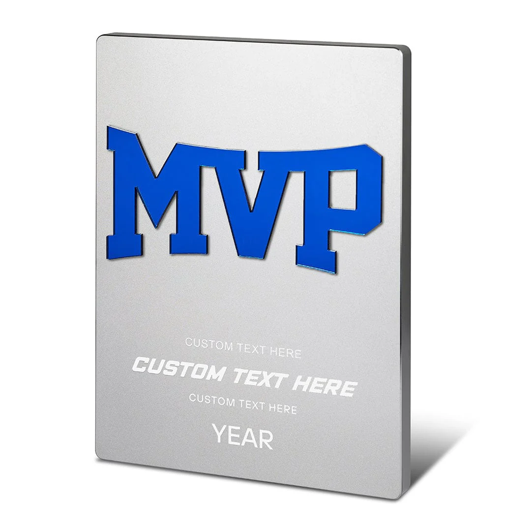 11" MVP Custom Metal Plaque