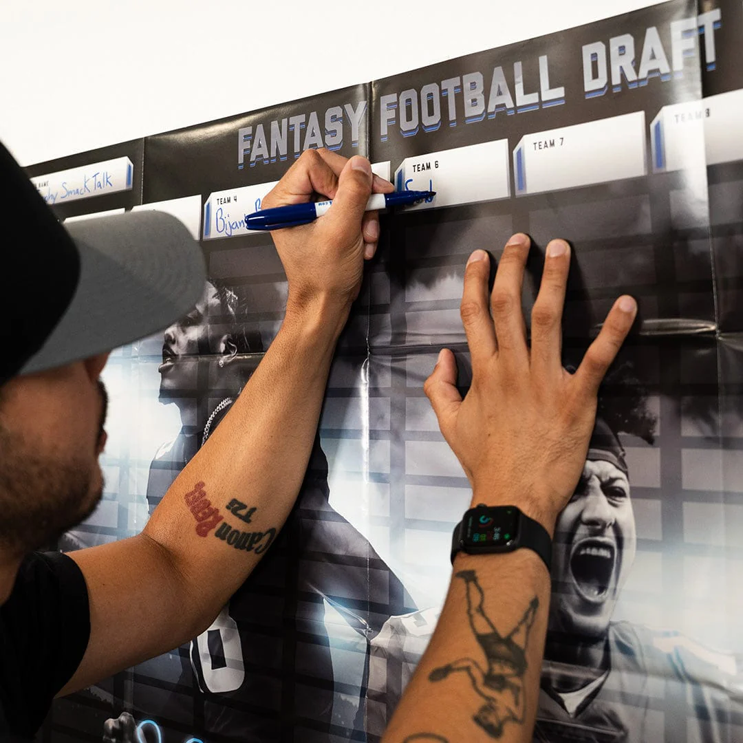 2026 NFL Superstar Fantasy Football Draft Board Kit - 12, 10, 8 team - Image 4