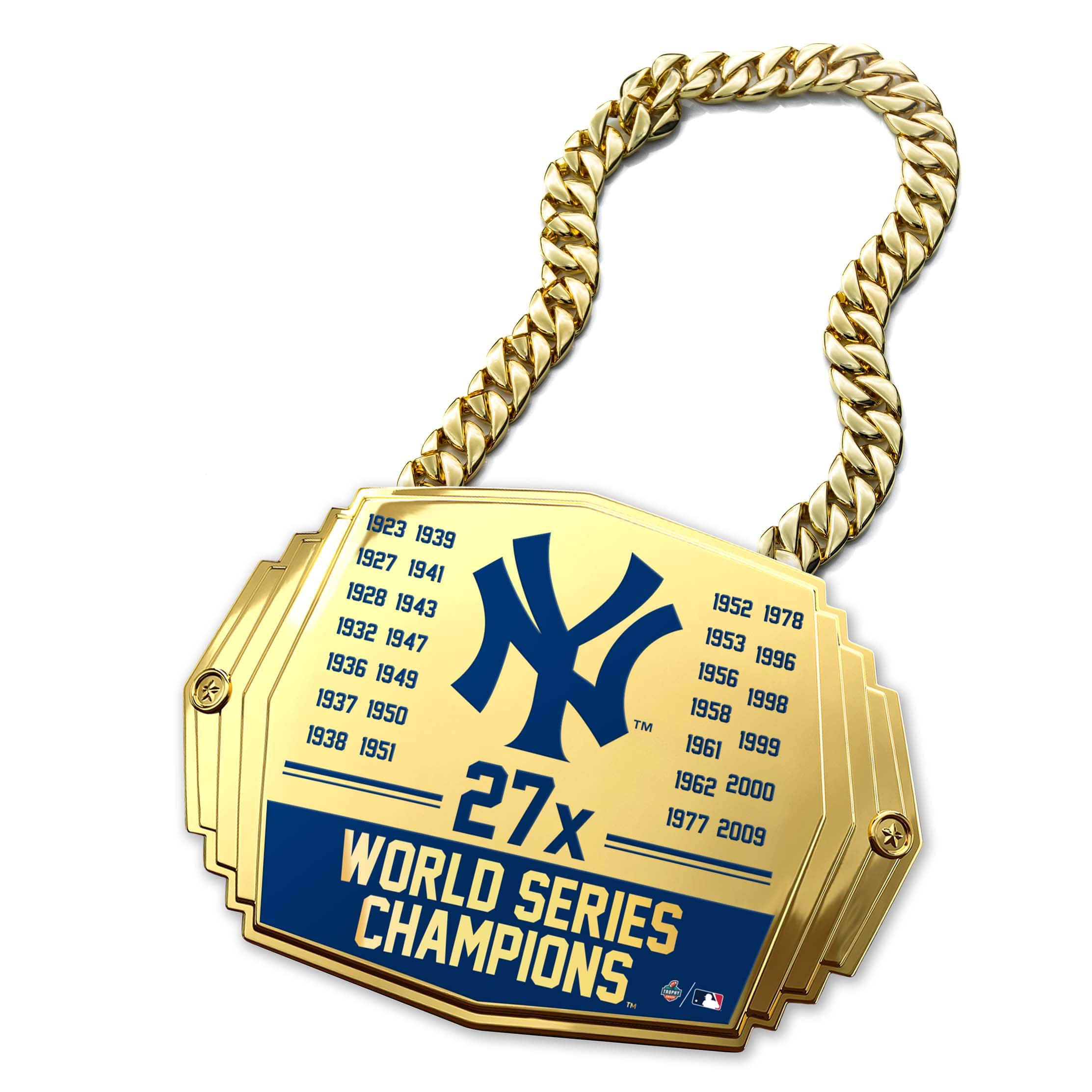 New York Yankees XL Chromatic Turnover Chain 5lb. - Image 2