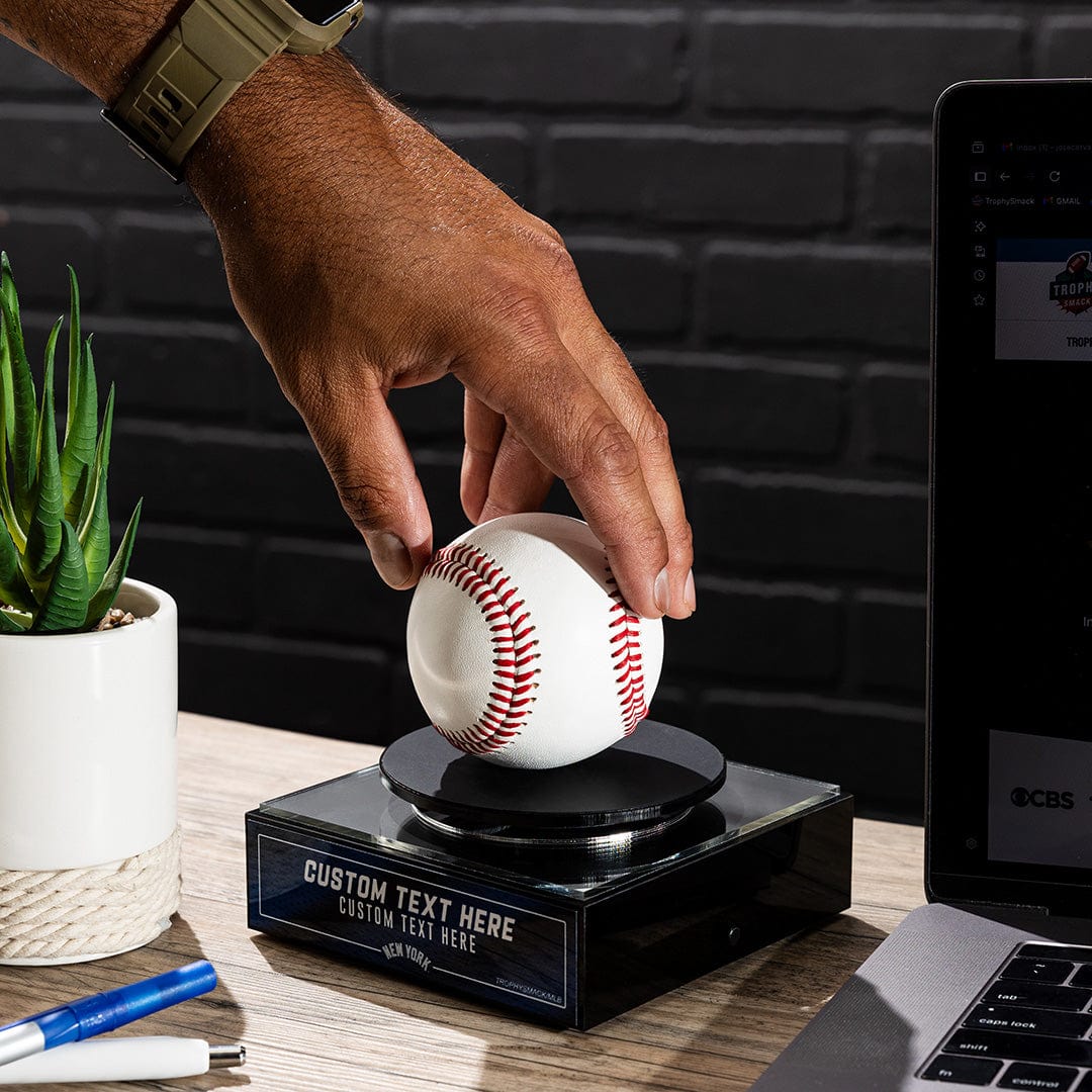 Officially Licensed MLB Large Spinning Display Case - Image 4
