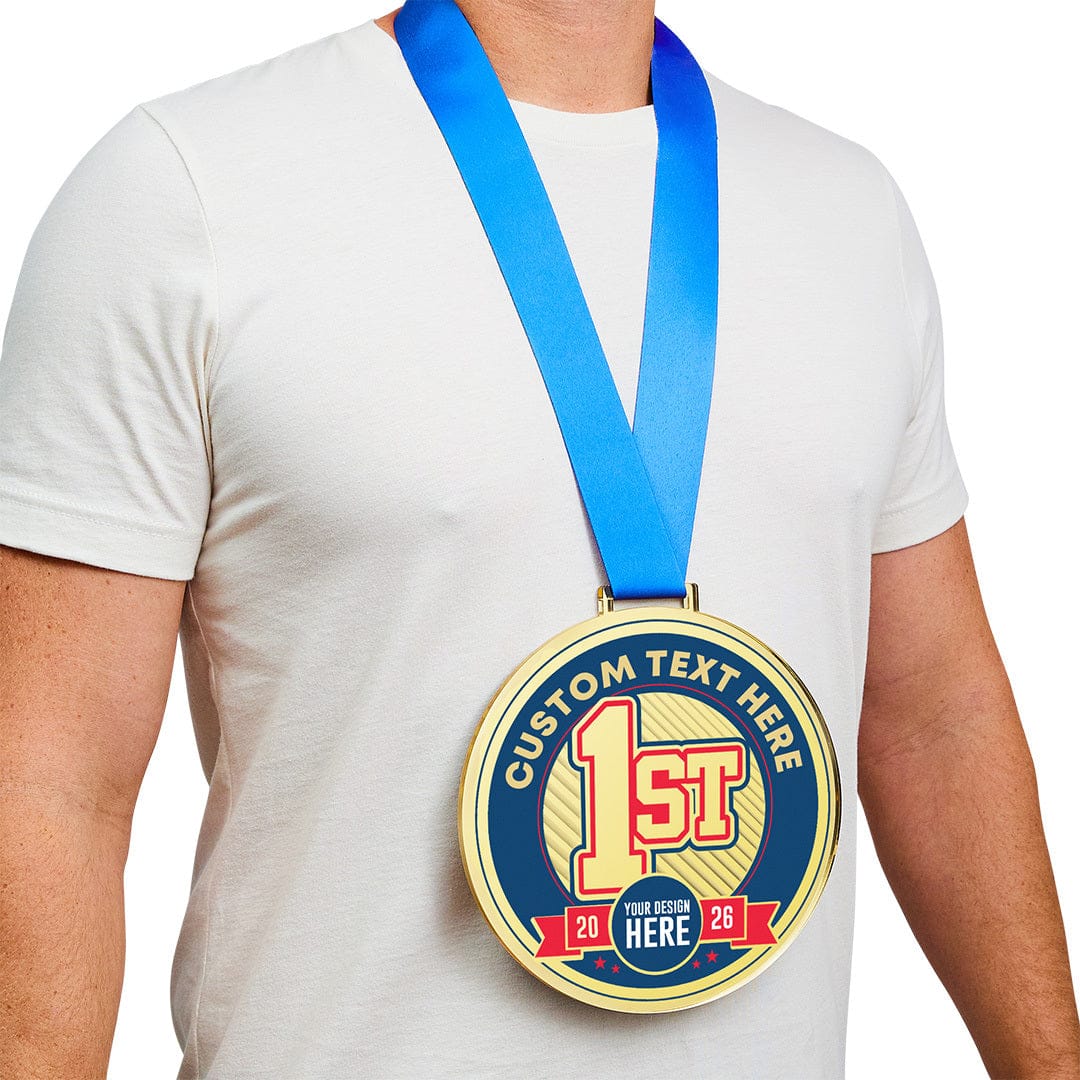 8" Oversized Acrylic Medal